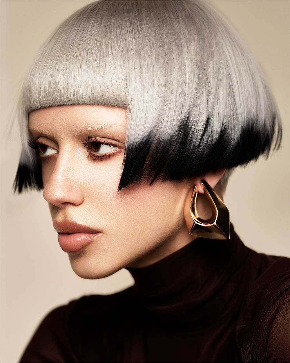 Sharp Mushroom Bob - James Earnshaw - BHA North Western Hairdresser of the Year 2026 Finalist Collection 